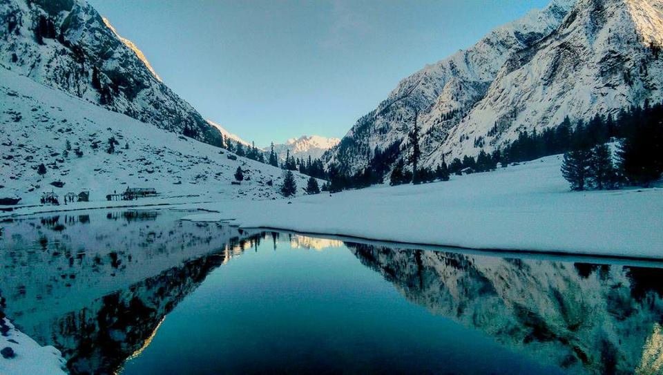 mahodand-Lake-Swat-in-winters-Places to visit in Swat Kalam