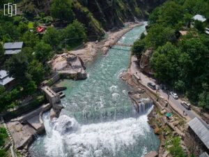 Kutton Waterfall, Jagran, Azad Kashmir. (Photo by Ameer Hamza)