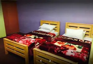 Twin Bed Room Marcopolo Hotel Gilgit
