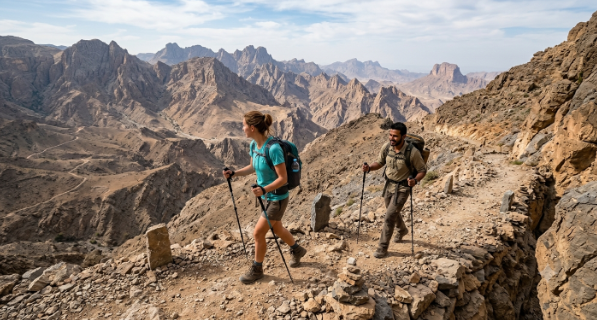 Mountain Hiking Trails in the Middle East